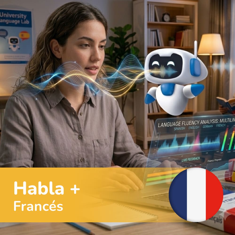 Habla + Francés