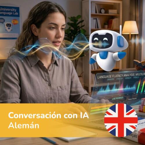 Clases de conversación con IA en Inglés