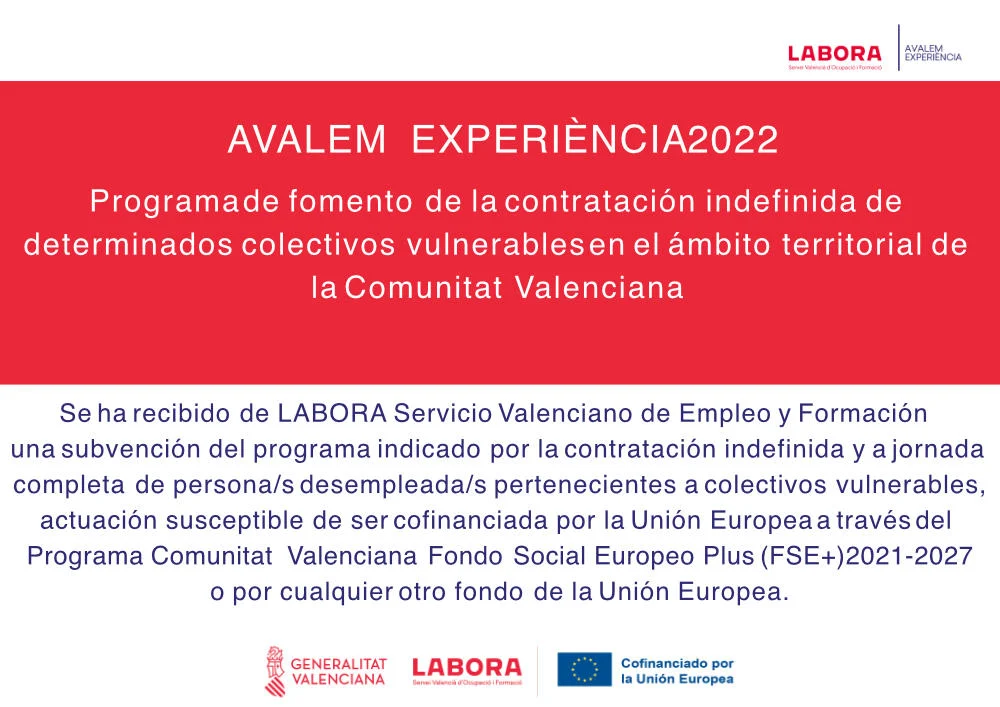 LABORA – FOMENTO EMPLEO